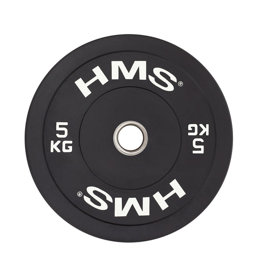 Black talerz olimpijski bumper 5 kg BBR05 Hms