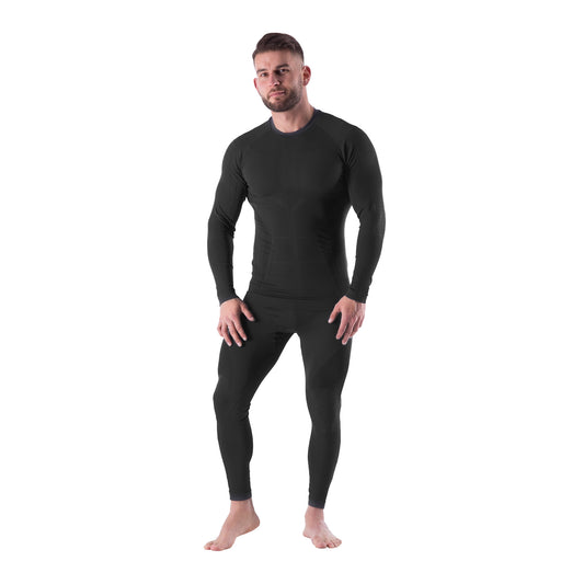 Spodnie termoaktywne czarne męskie 2xl/3xl ragnar BTS0060 Nils