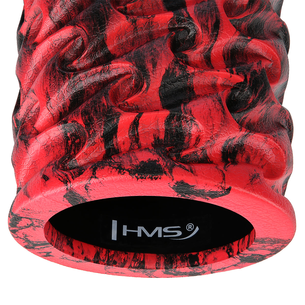 Red/black 33cm wałek fitness/roller FS133 Hms