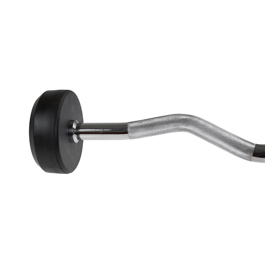 Sztanga/gryf stały łamany gumowany 10 kg GSL-10 Hms