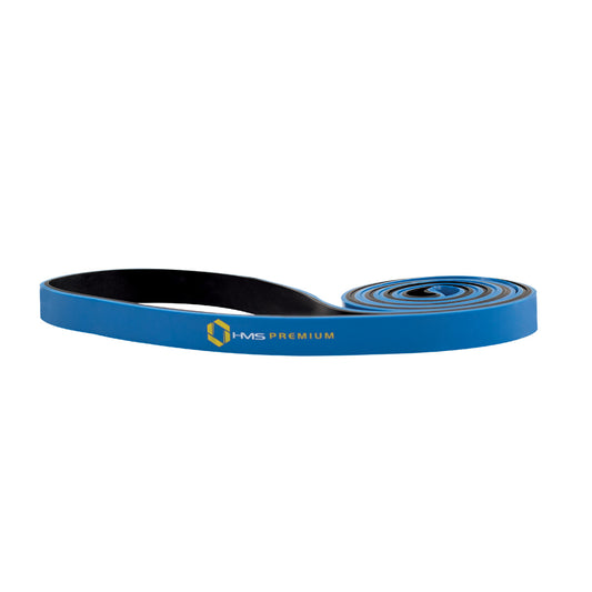Niebiesko-czarna 21 x 5 x 2250 mm guma do ćwiczeń GU06 Hms