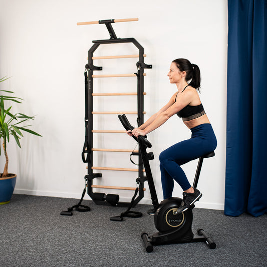 Black rower stacjonarny magnetyczny M8750 Hms