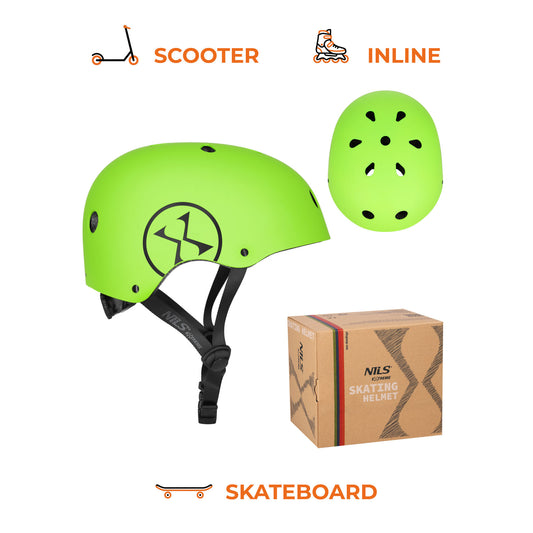 Kask zielony m(55-58cm) MTW001-2 Nils Extreme