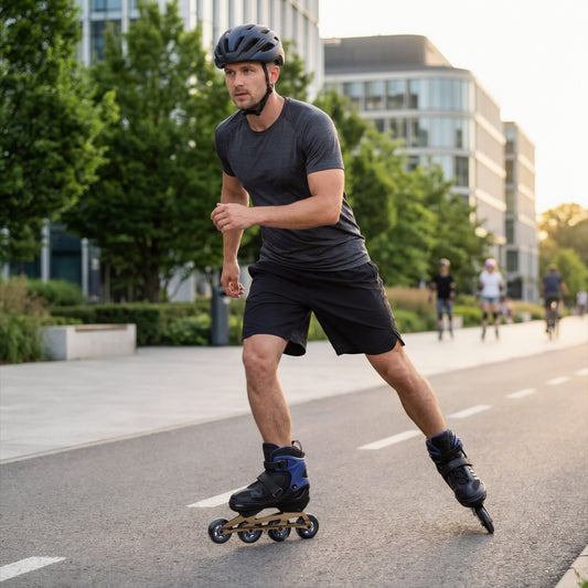Łyżworolki velto granatowe rozm. xl(42-45) NA684 Nils Extreme