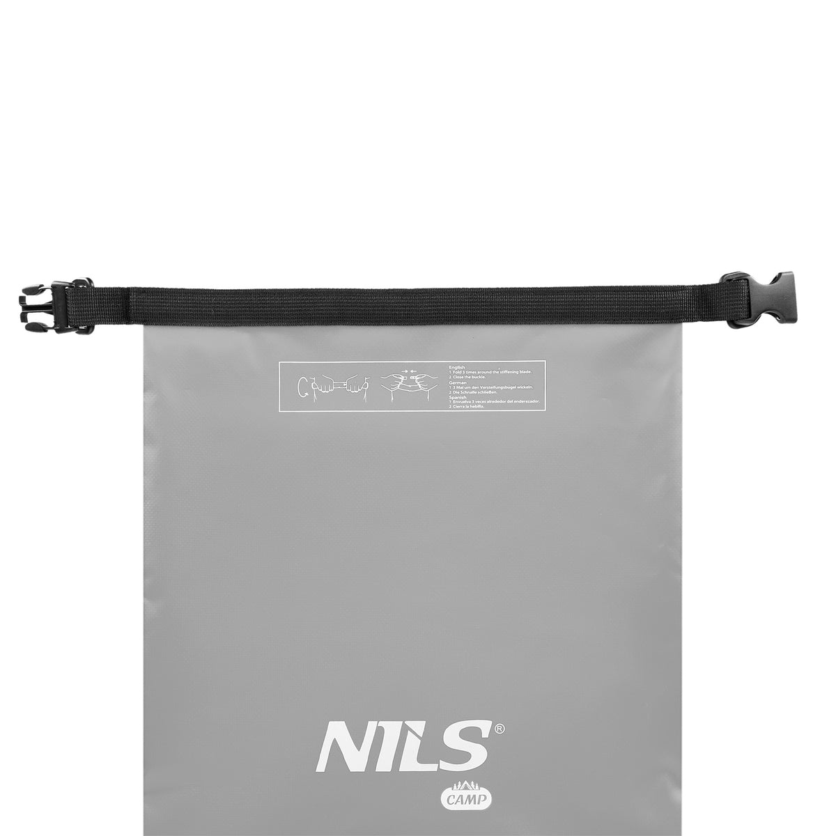 Worek wodoodporny szary 15l NC1703 Nils Camp
