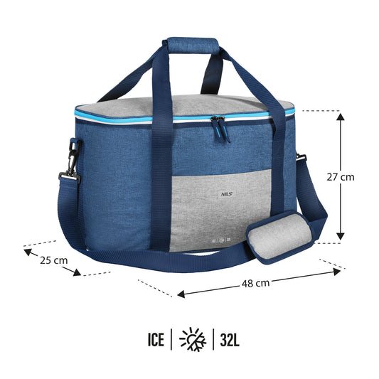 Torba termiczna niebieska 32l NC2903 Nils