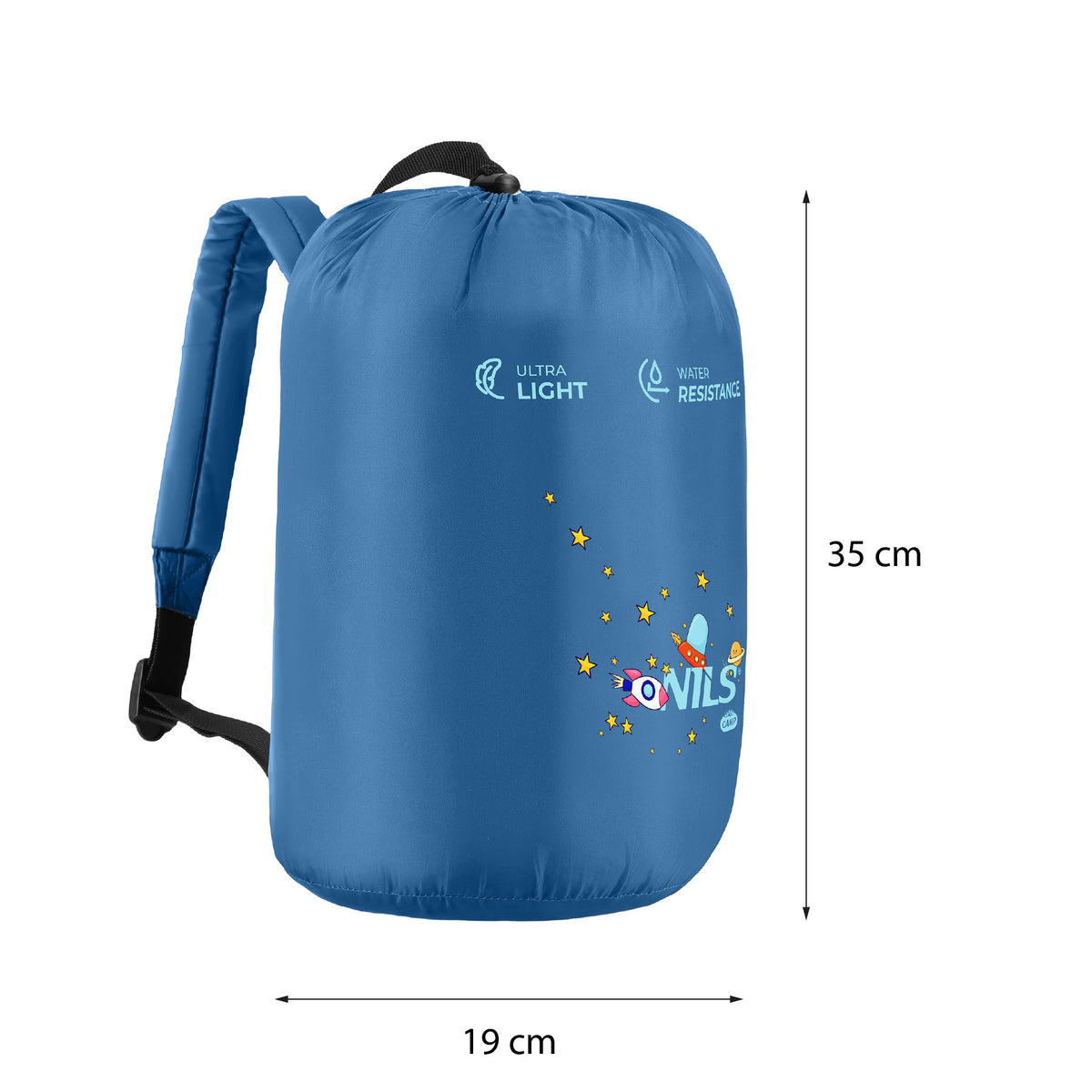 Śpiwór dziecięcy z plecakiem space NC3201 Nils Camp