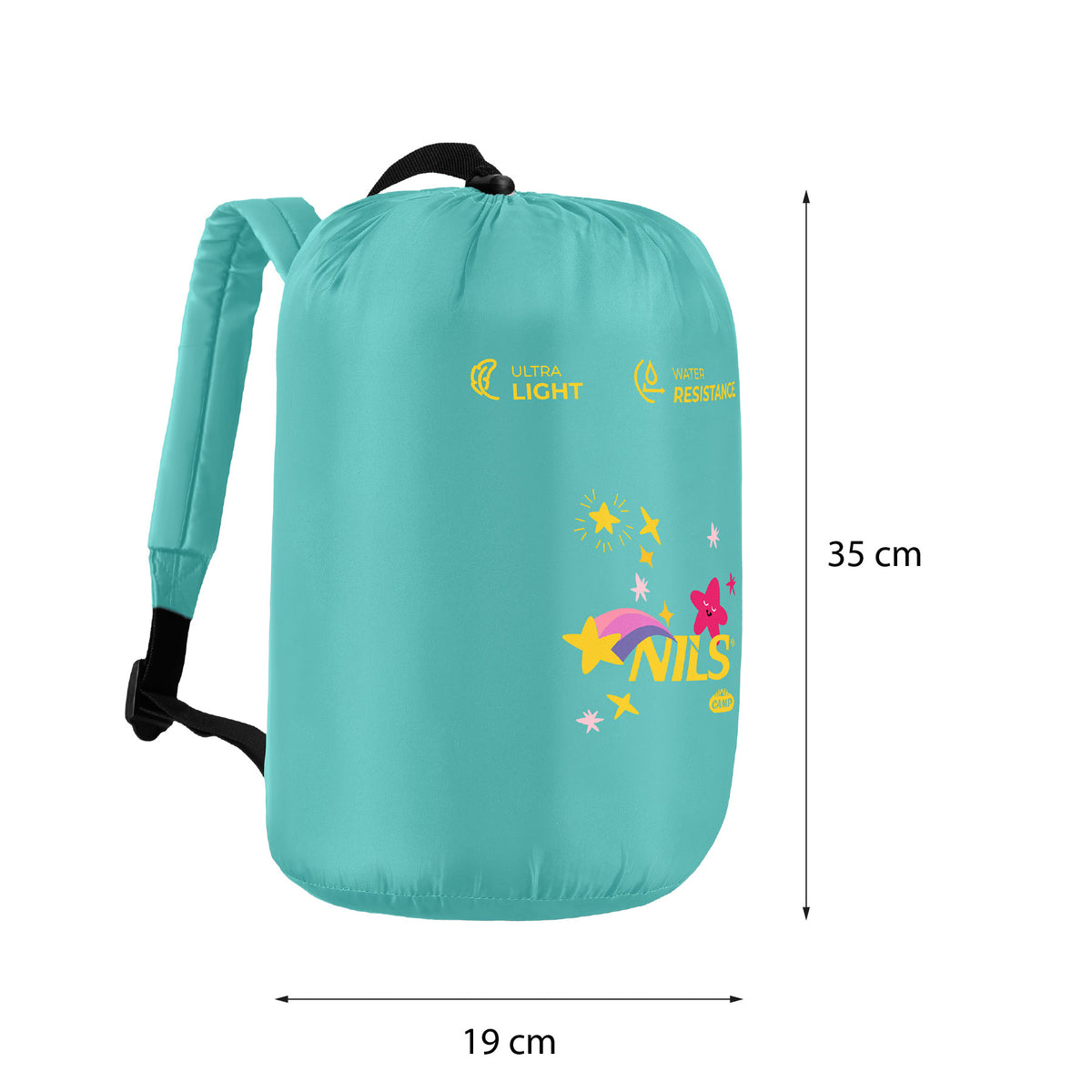 Śpiwór dziecięcy z plecakiem stars NC3201 Nils Camp