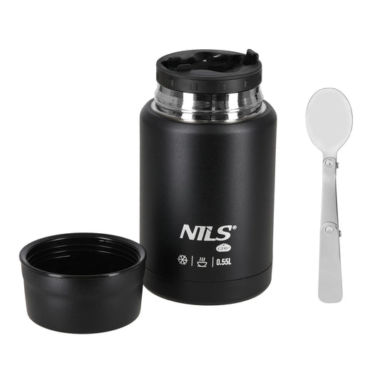 Termos obiadowy 550ml czarny NC3807 Nils Camp