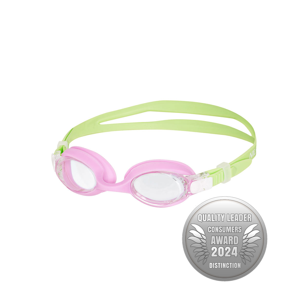 Zielony/ fioletowy junior okularki NQG700AF Nils Aqua