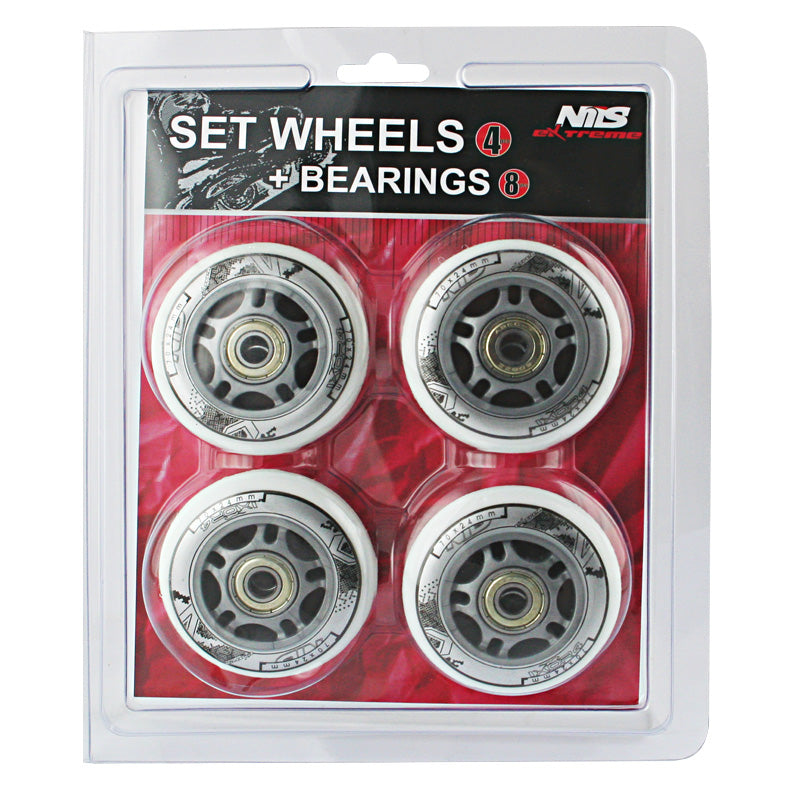 Pu 70x24 82a białe (4 szt.) + abec-7 (8 szt.) zestaw Nils Extreme