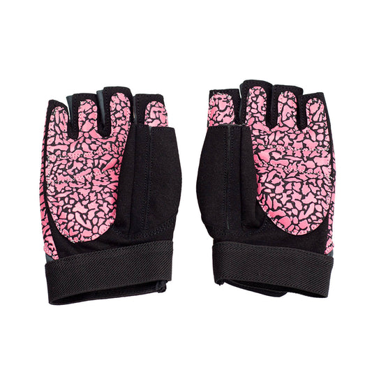 Pink/gray rozm. l rękawice na siłownię RST03 Hms