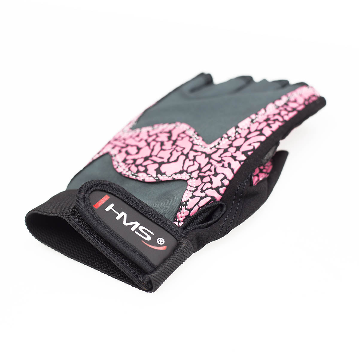 Pink/gray rozm. l rękawice na siłownię RST03 Hms
