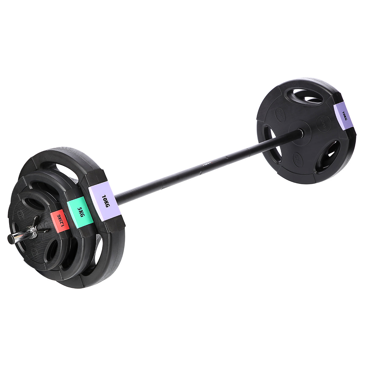 Set sztanga i sztangielki kompozyt 62 kg SGSP60 Hms