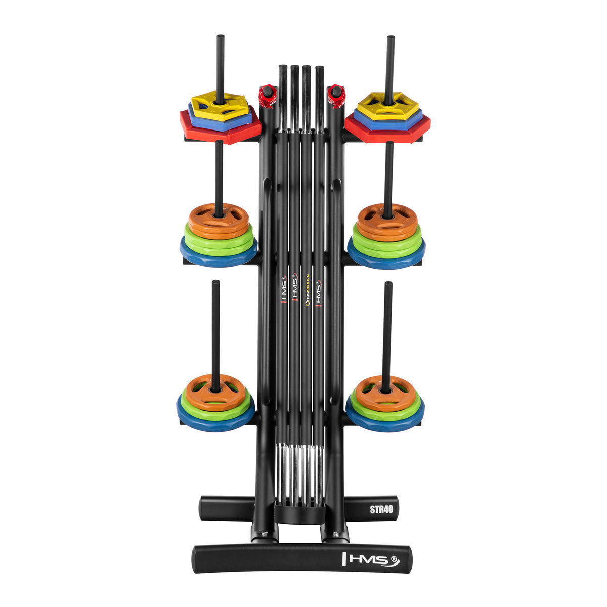 Stojak na obciążenia i sztangi fitness commercial STR40 Hms