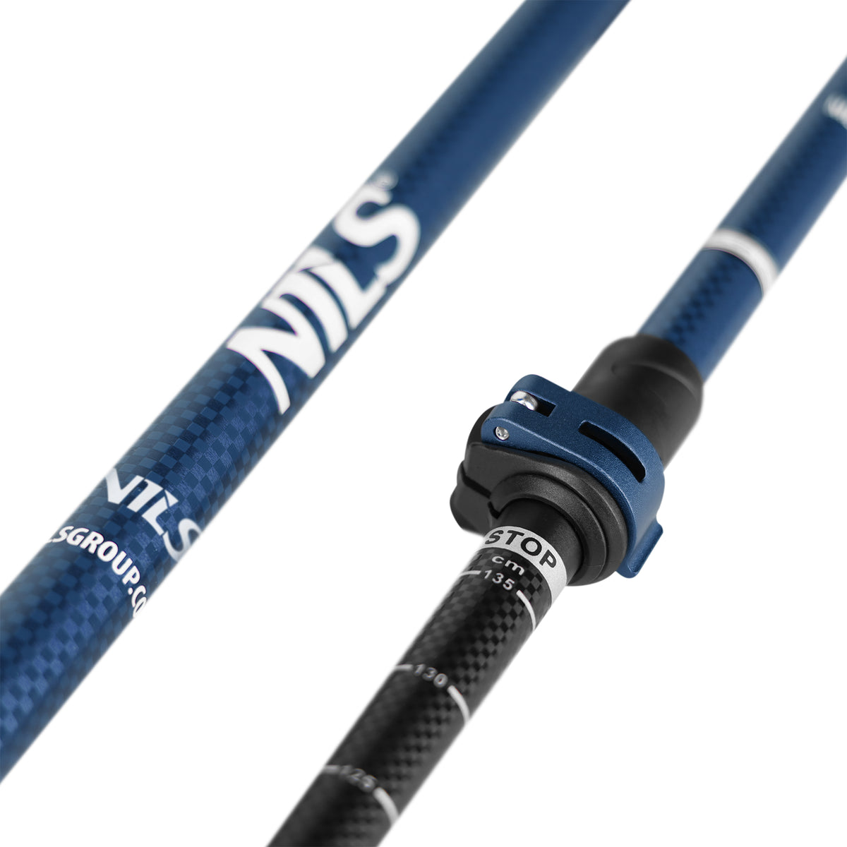 Blue kije trekkingowe aluminiowe TK8601 Nils