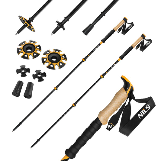 Kije trekkingowe aluminiowe TK8605 Nils
