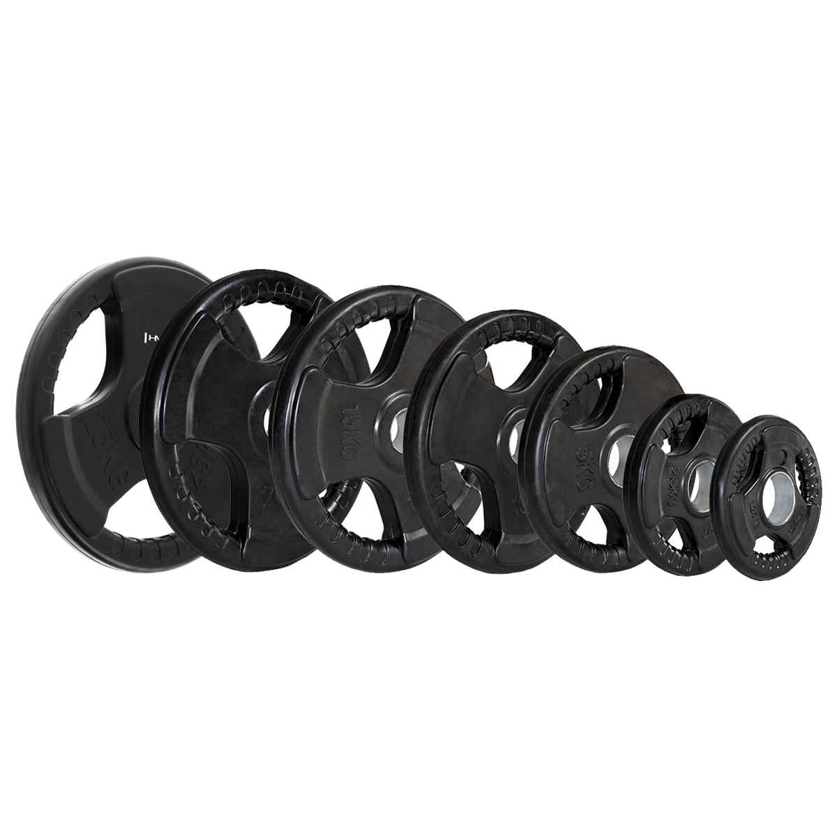 Talerz olimpijski ogumowany 25 kg TOK25 Hms
