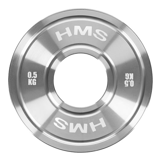 Talerz olimpijski stalowy kalibrowany 0.5 kg TOS05 Hms