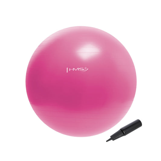 New 55cm pink piłka gimnastyczna YB01 Hms