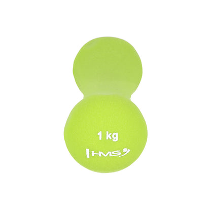 Ciężarek żeliwny pokryty neoprenem 1.0 kg 17025 Hms