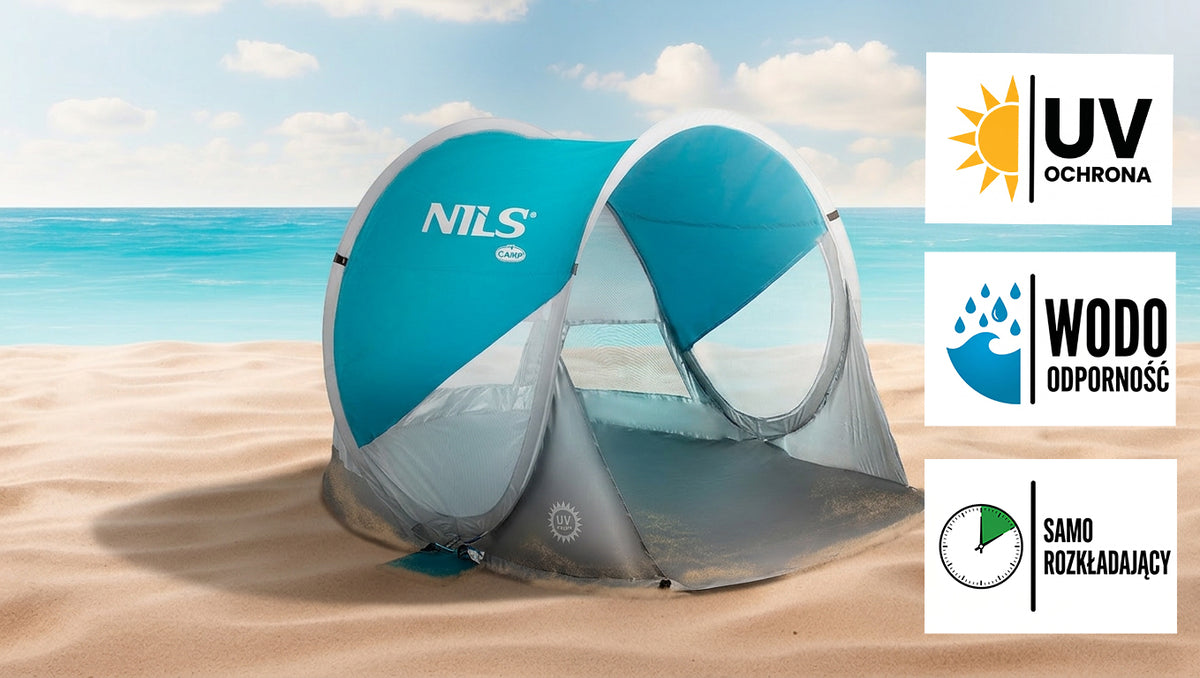 Morski namiot plażowy samorozkładający NC3142 Nils