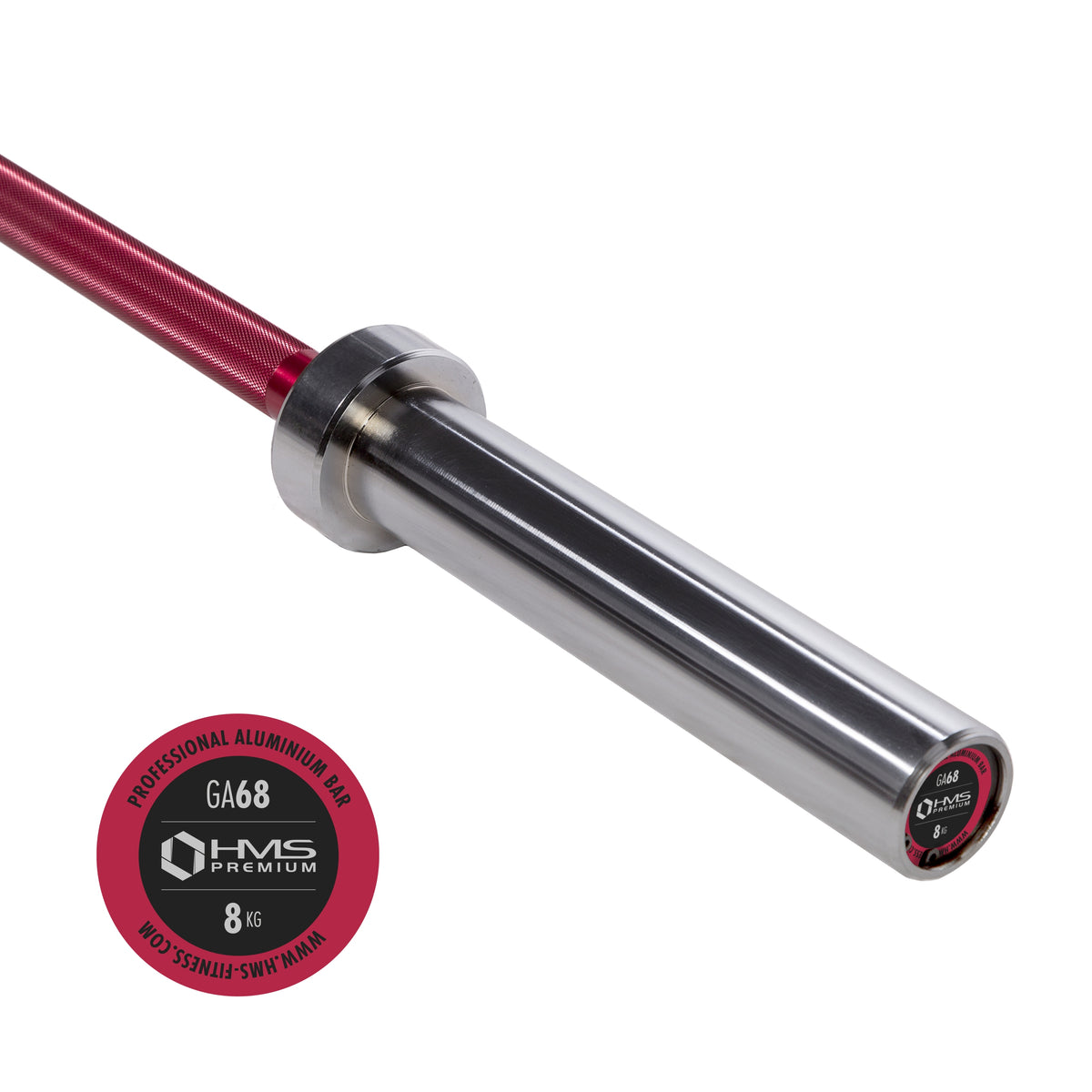Gryf techniczny aluminiowy 8kg 1830mm red GA68 Hms Premium