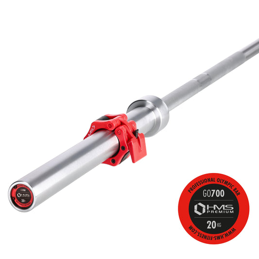 + zacisk zg1000 red gryf olimpijski 20kg 2200mm GO700 Hms Premium