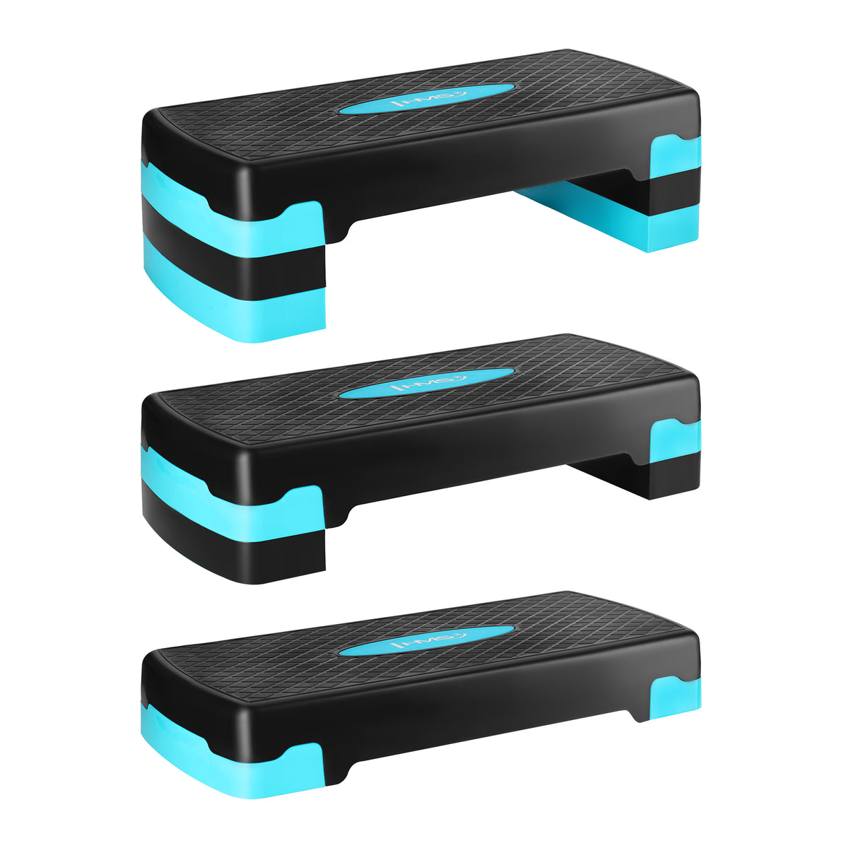 Black/mint step do aerobiku AS002 Hms