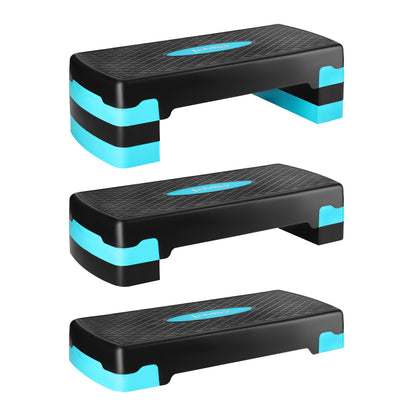 Black/mint step do aerobiku AS002 Hms