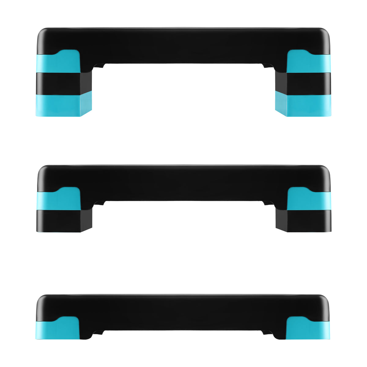 Black/mint step do aerobiku AS002 Hms