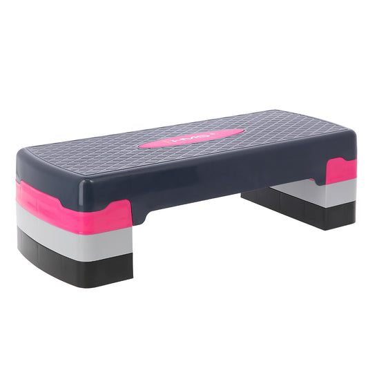 Pink/grey step do aerobiku AS002 Hms
