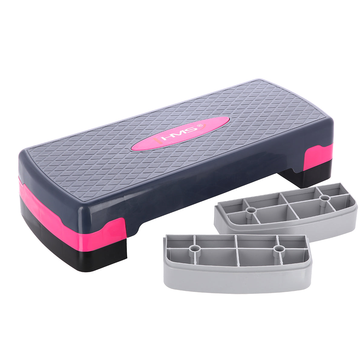 Pink/grey step do aerobiku AS002 Hms
