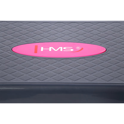 Pink/grey step do aerobiku AS002 Hms
