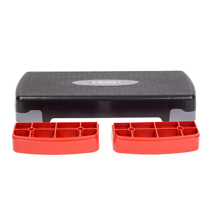 Black/gray/red step do aerobiku AS003 Hms