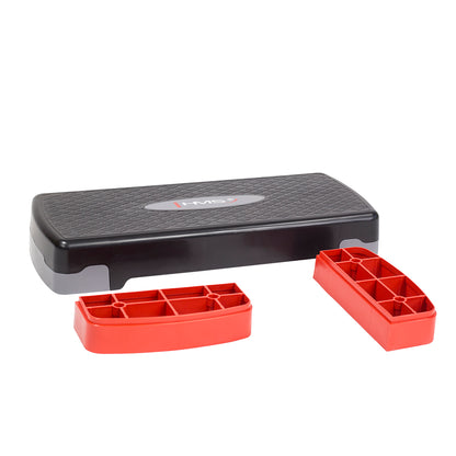 Black/gray/red step do aerobiku AS003 Hms