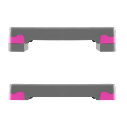 Gray/pink step do aerobiku AS003 Hms