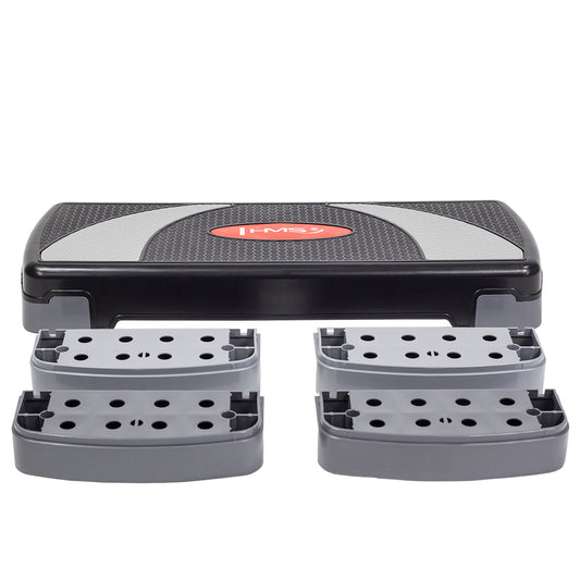 Black/gray step do aerobiku AS004 Hms