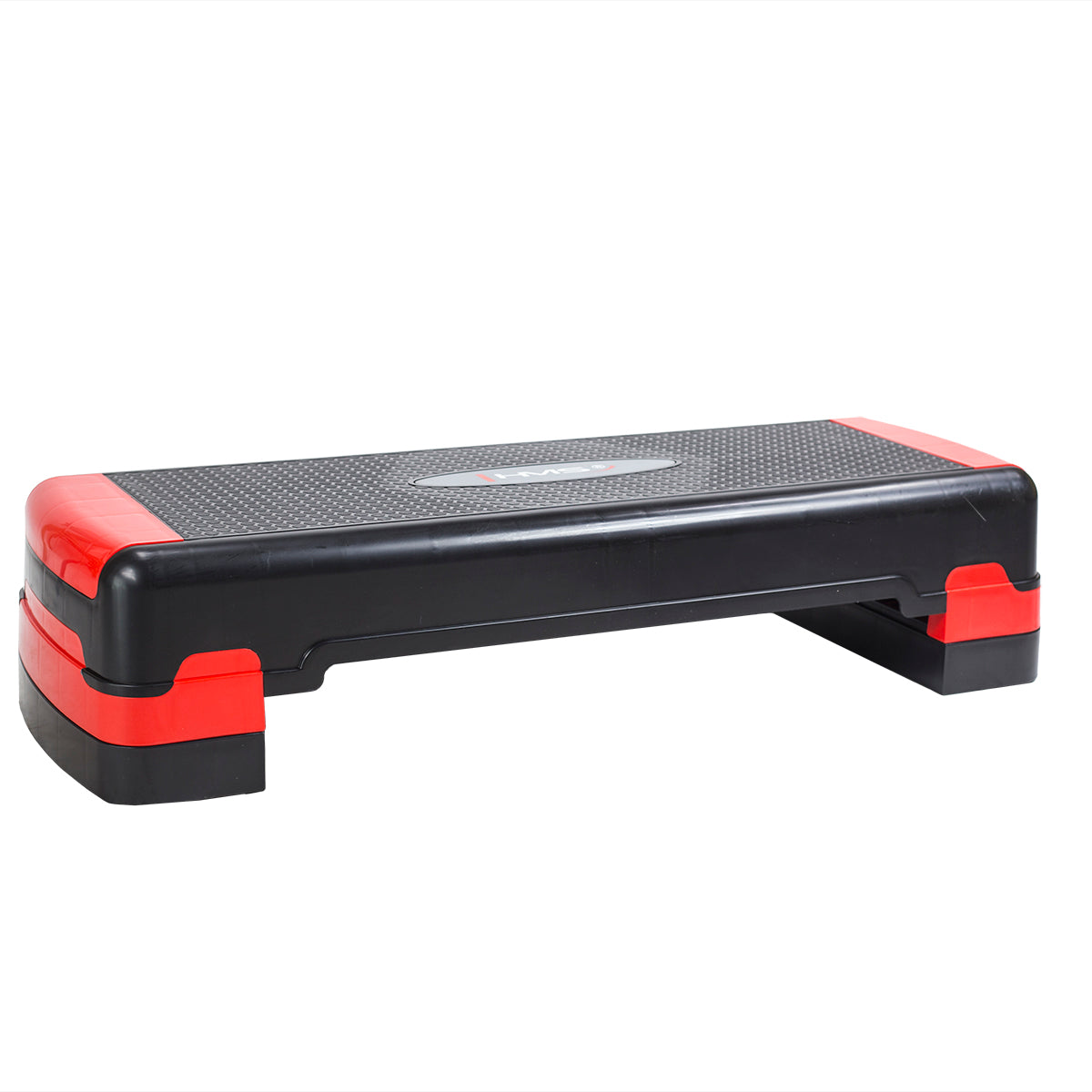 Black/red step do aerobiku AS005 Hms