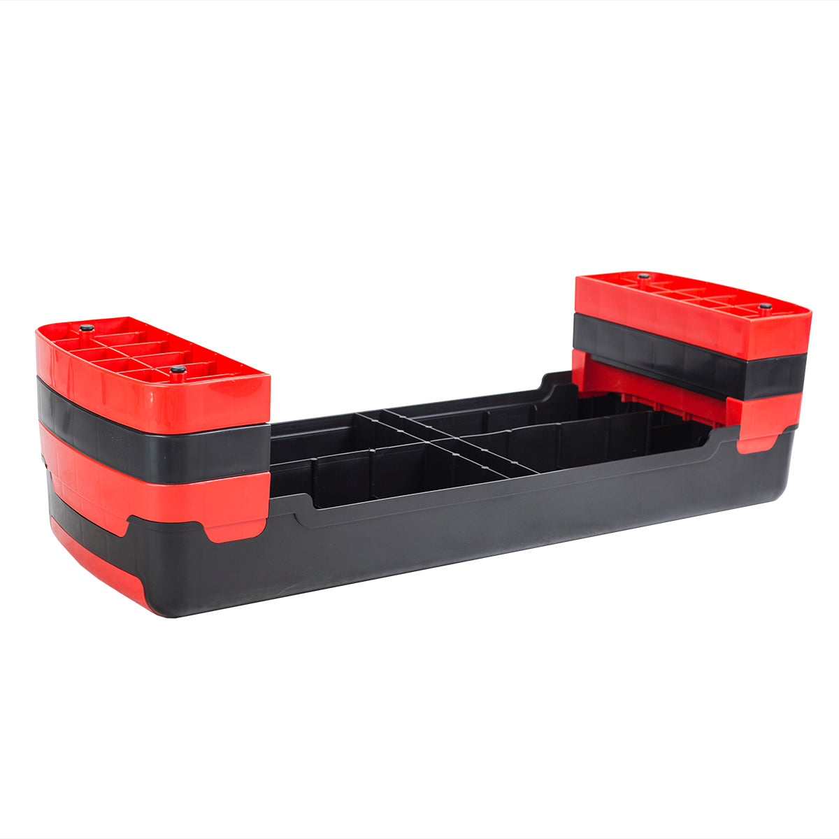 Black/red step do aerobiku AS005 Hms