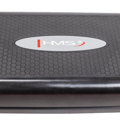 Black/red step do aerobiku AS005 Hms