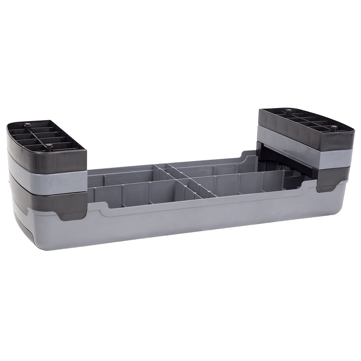 Gray/black step do aerobiku AS005 Hms