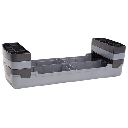 Gray/black step do aerobiku AS005 Hms
