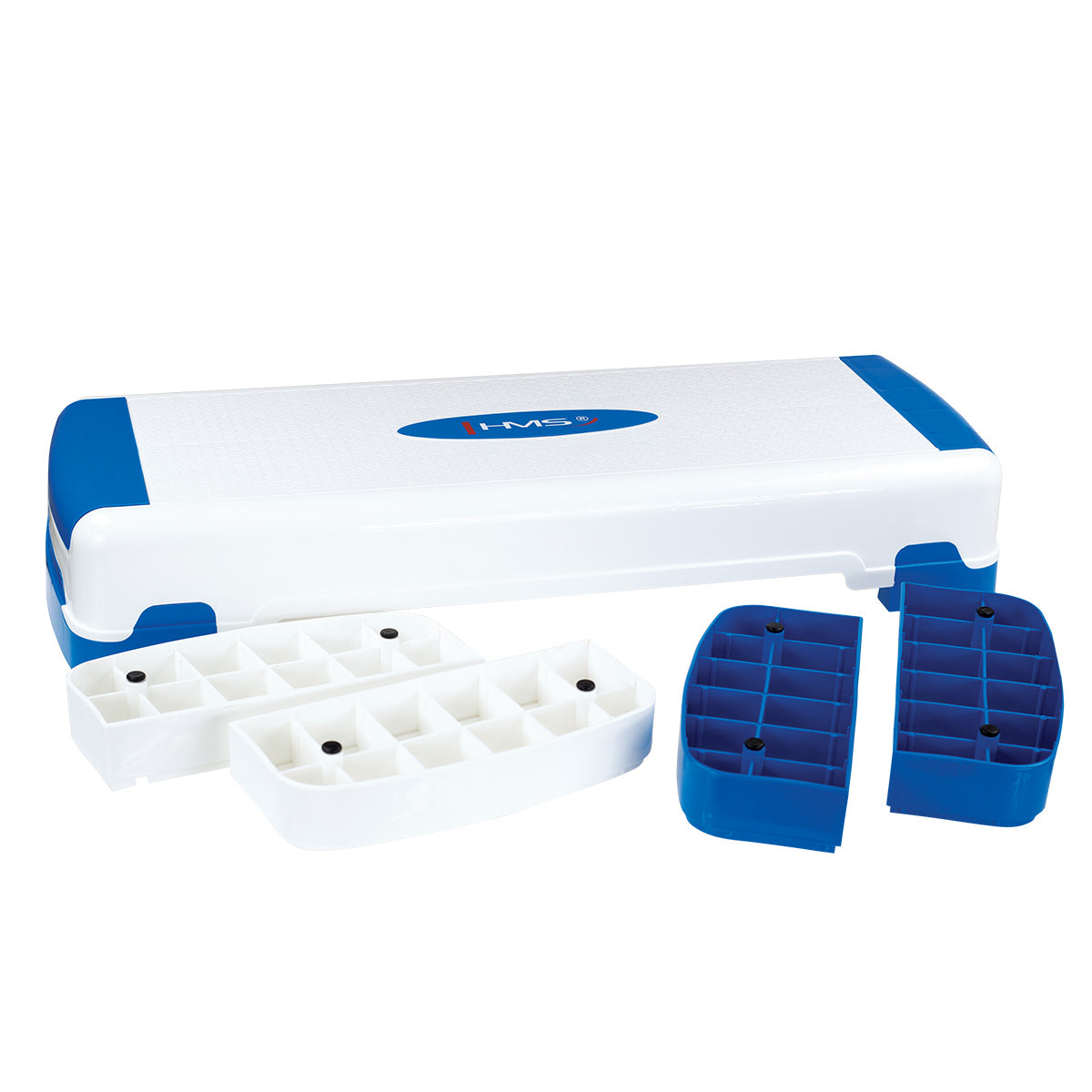 White/blue step do aerobiku AS005 Hms