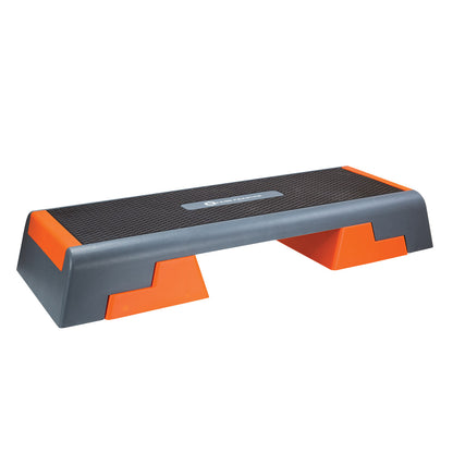 Black/orange step do aerobiku premium AS007 Hms