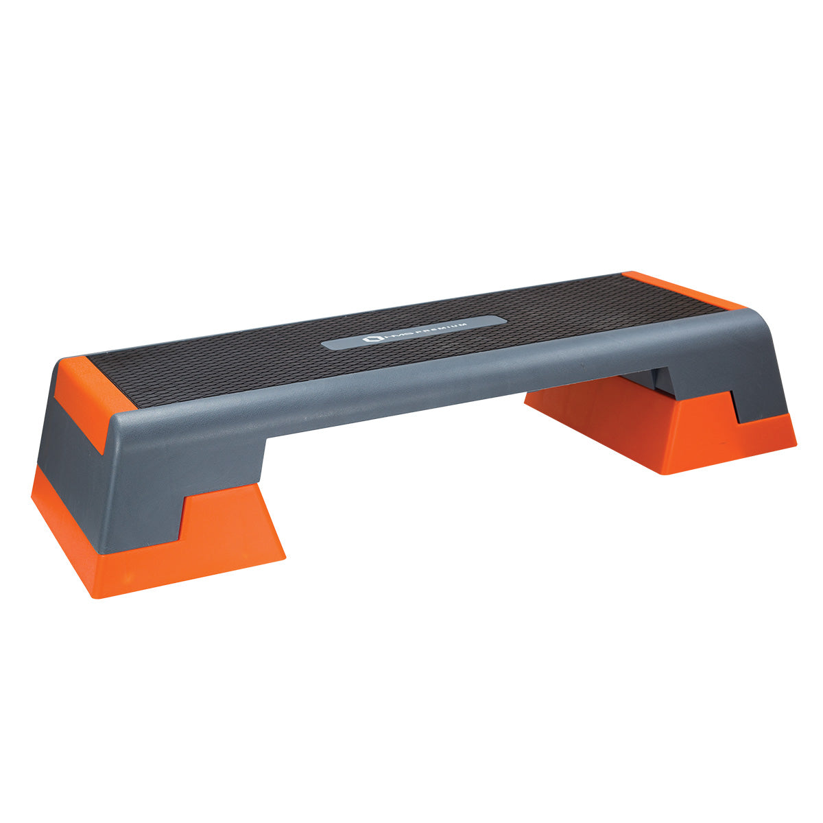 Black/orange step do aerobiku premium AS007 Hms