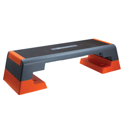 Black/orange step do aerobiku premium AS007 Hms