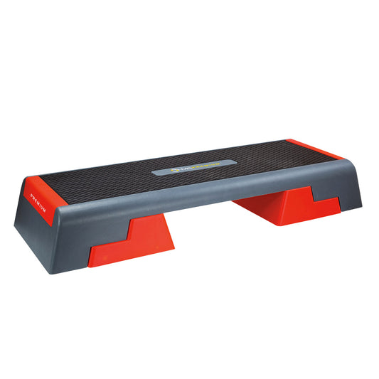 Black/red step do aerobiku premium AS007 Hms