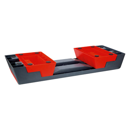Black/red step do aerobiku premium AS007 Hms