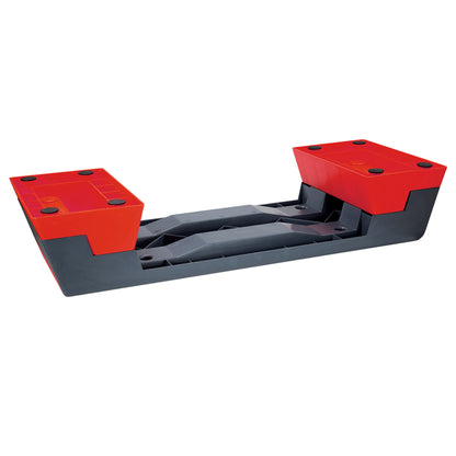 Black/red step do aerobiku premium AS007 Hms